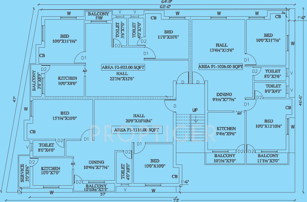 Images for Cluster Plan of Real Agent India Blue Bells