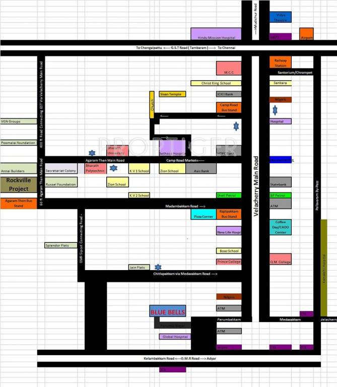 Images for Location Plan of Real Agent India Blue Bells