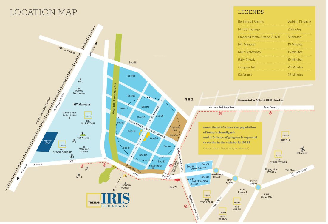  iris broadway Location Plan