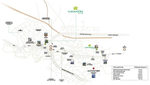 Images for Location Plan of Alpha Gurgaon One 84 gurgaon-one-84 Images for Location Plan of Alpha Gurgaon One 84