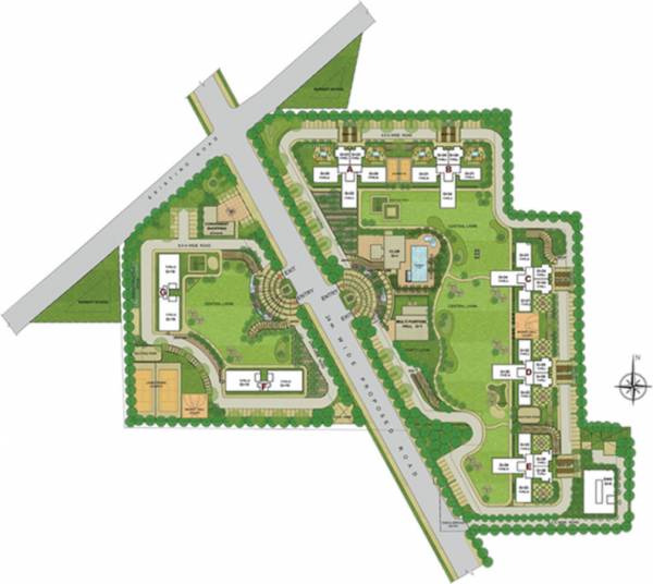 Master Plan gurgaon-one-84 Master Plan