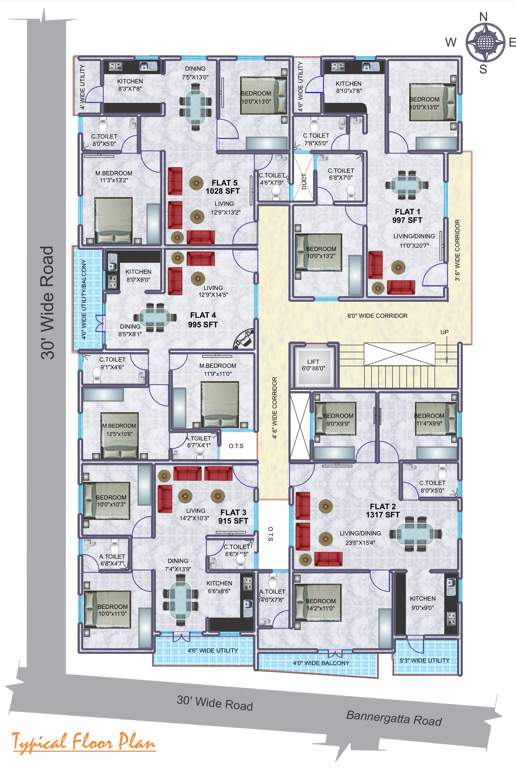  royal enclave Images for Cluster Plan of BSR Royal Enclave