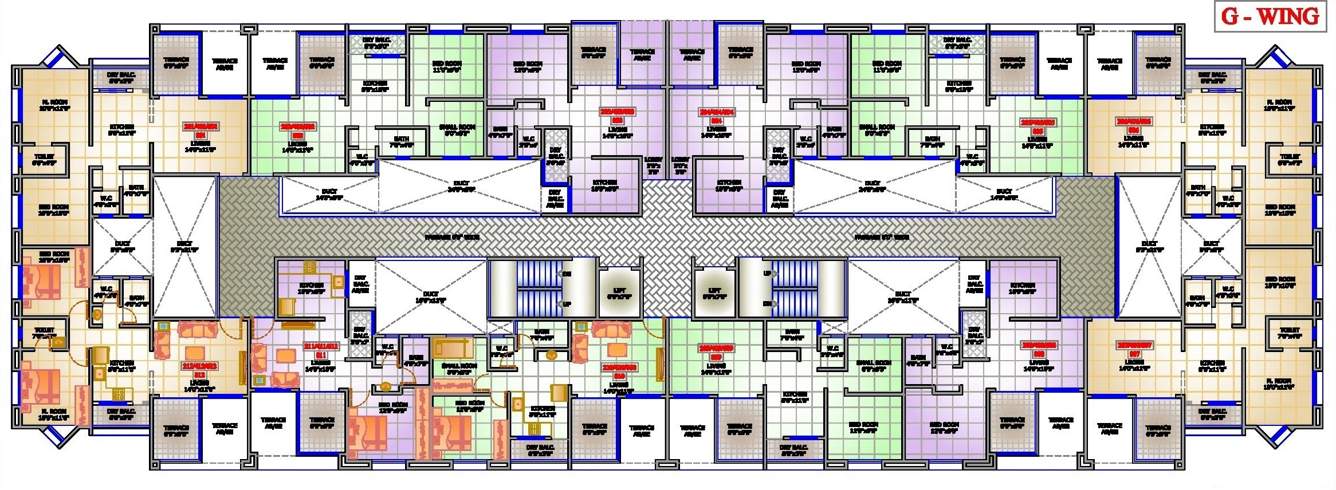  shantiban Images for Cluster Plan of Laxmi Shantiban