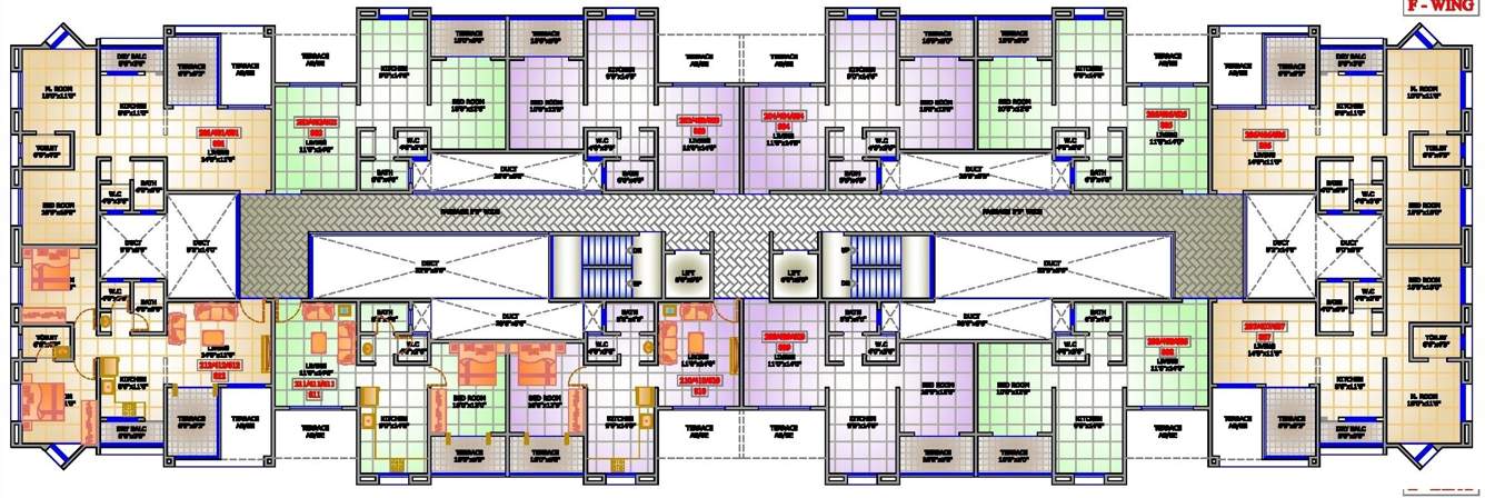  shantiban Images for Cluster Plan of Laxmi Shantiban