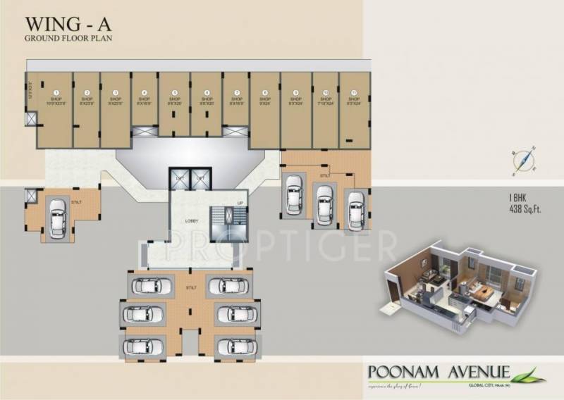  avenue Images for Cluster Plan of Poonam Avenue