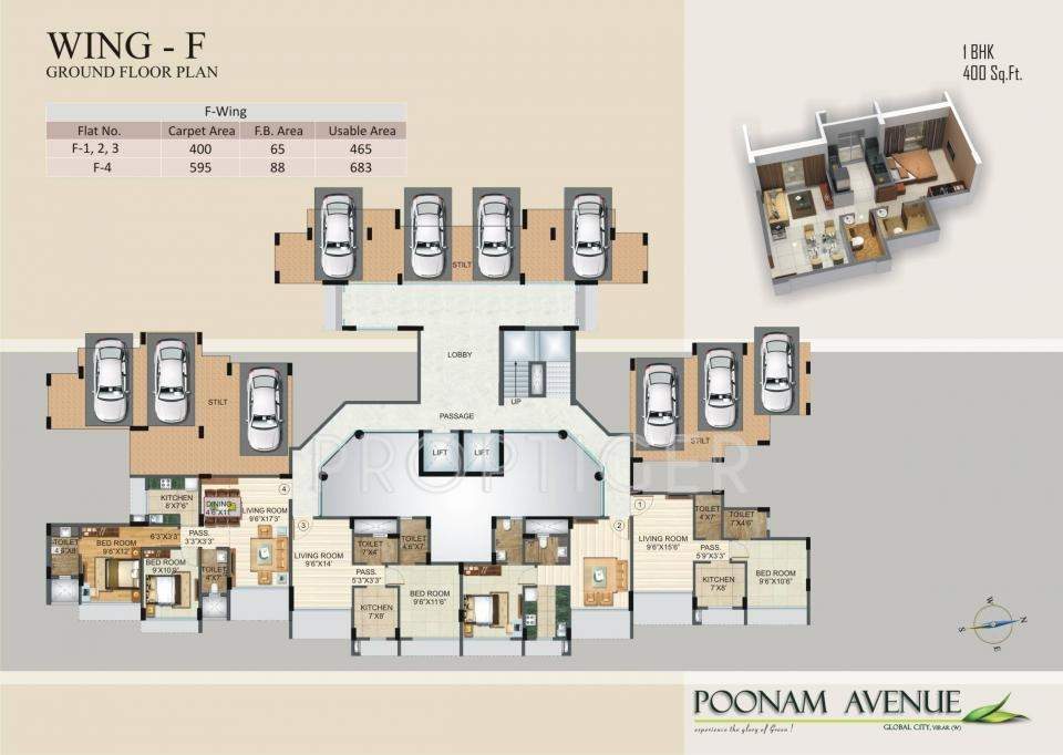 avenue Images for Cluster Plan of Poonam Avenue