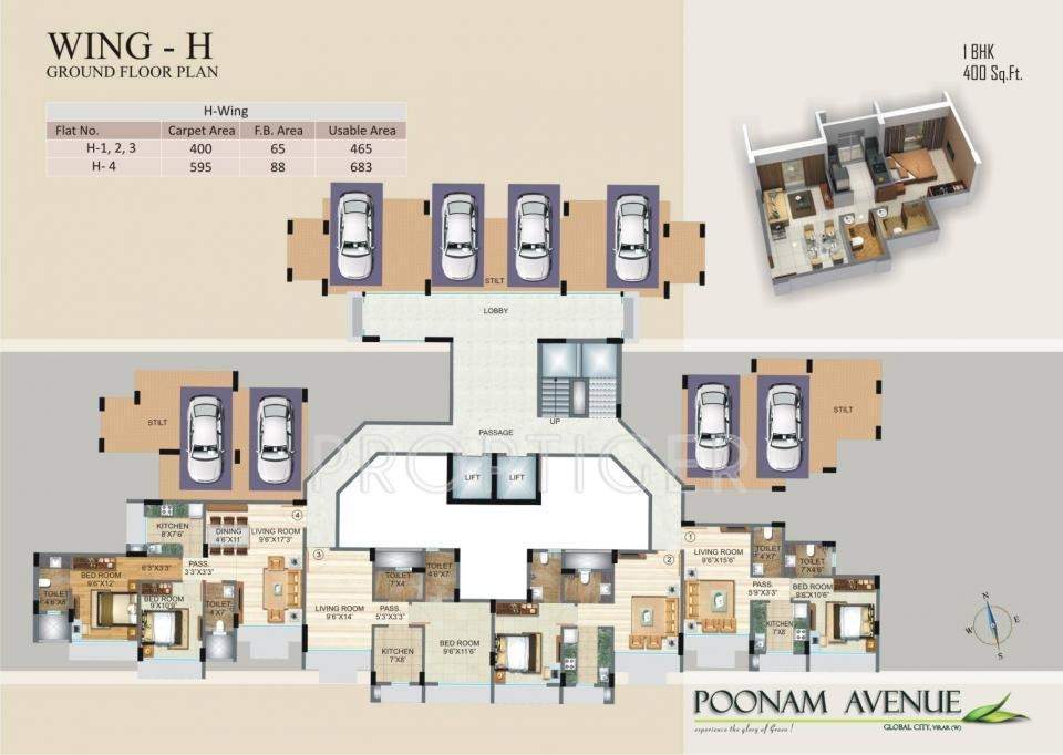  avenue Images for Cluster Plan of Poonam Avenue