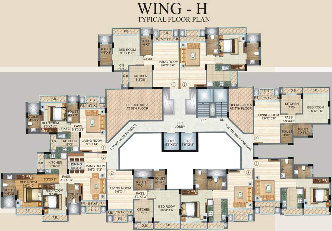  avenue Images for Cluster Plan of Poonam Avenue