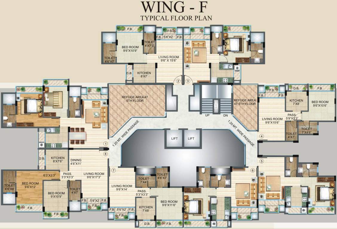  avenue Images for Cluster Plan of Poonam Avenue