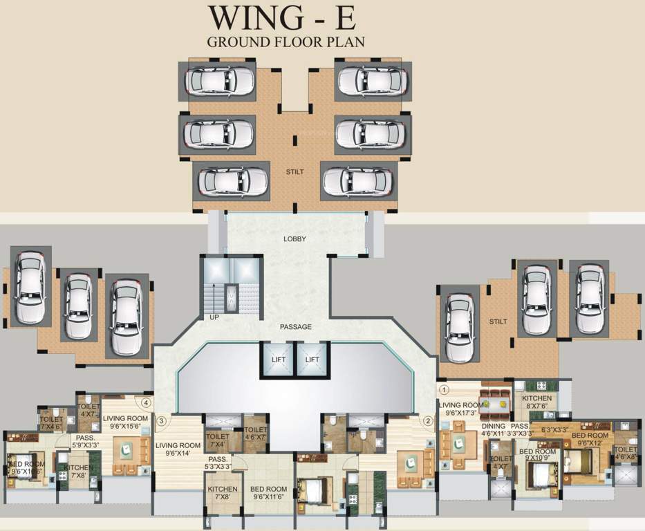  avenue Images for Cluster Plan of Poonam Avenue