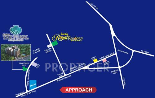  the-pearl Images for Location Plan of Kalka The Pearl