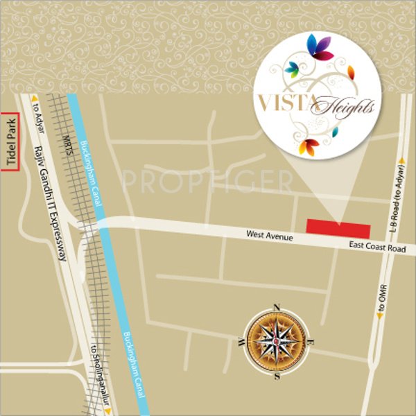 Images for Location Plan of Sree Raja Rajeshwari Developers Vista Heights