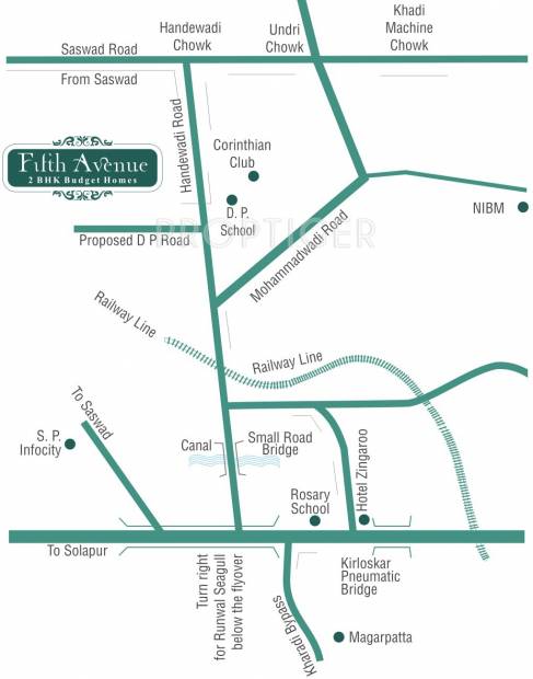 Images for Location Plan of Majestique Fifth Avenue