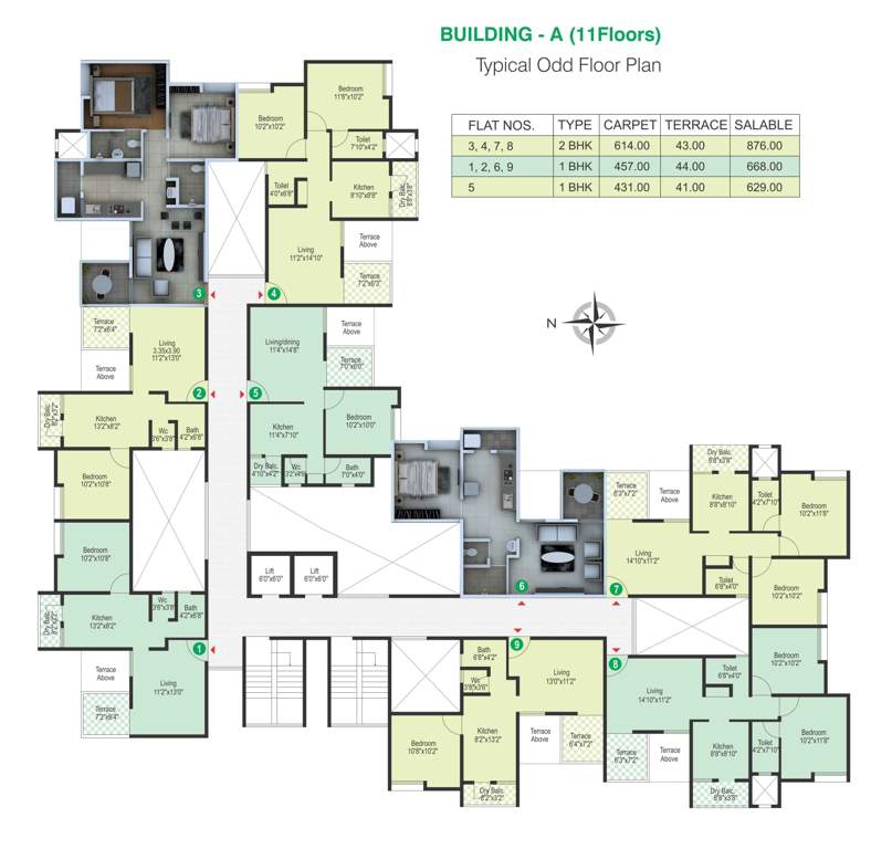  green county Images for Cluster Plan of F5 Green County