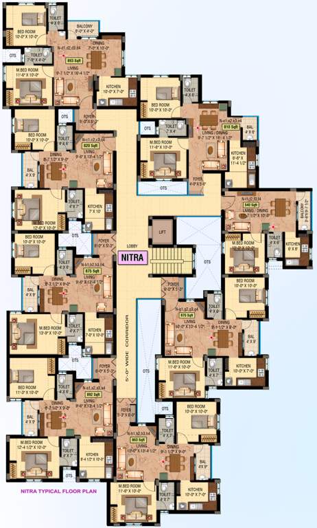 Images for Cluster Plan of Khurinji Zinnia