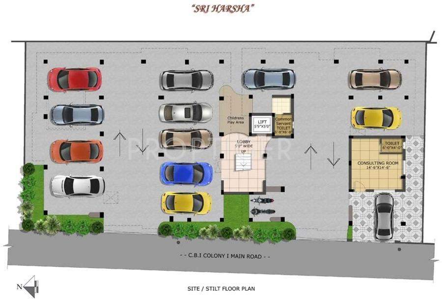 Images for Cluster Plan of Kanya Sri Harsha
