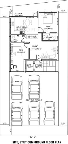 Images for Cluster Plan of Suprabhatham Tngo Colony