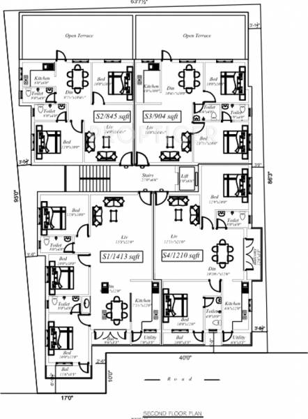 Images for Cluster Plan of Suprabhatham Sip Colony