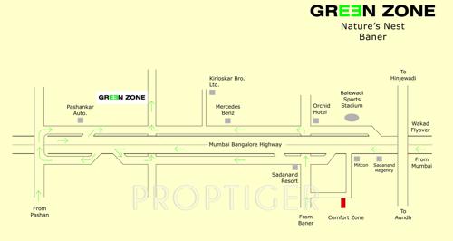  green-zone Images for Location Plan of Aditya Builders Pune Green Zone