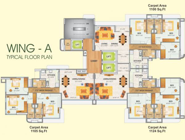 Images for Cluster Plan of Rizvi Oak