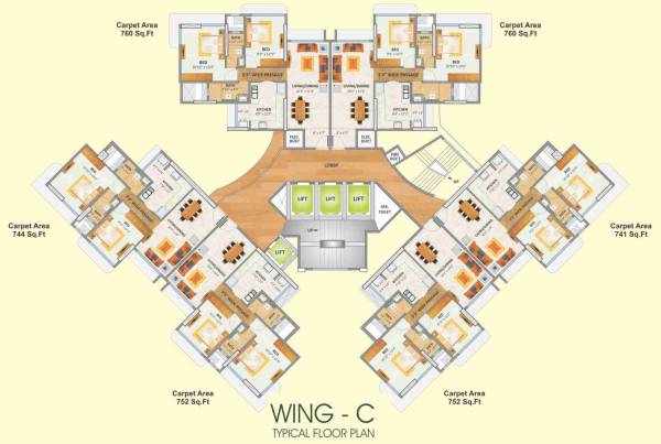 Images for Cluster Plan of Rizvi Oak