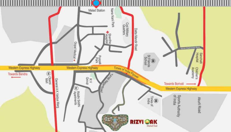 Images for Location Plan of Rizvi Oak