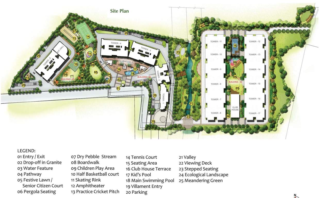  chirping woods Images for Layout Plan of Shriram Chirping Woods
