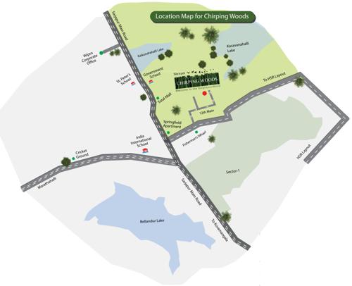  chirping-woods Images for Location Plan of Shriram Chirping Woods