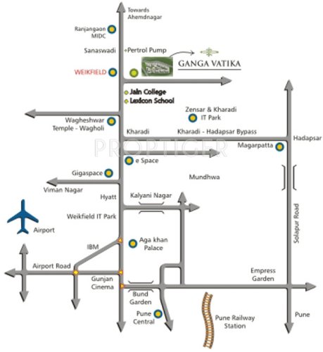  vatika Images for Location Plan of Goel Ganga Vatika