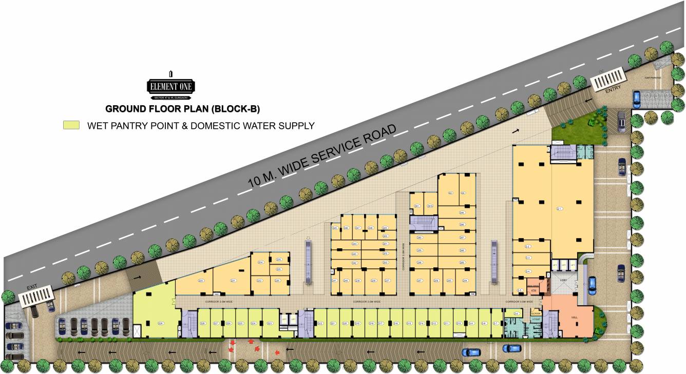 element one Images for Cluster Plan of Satya Element One