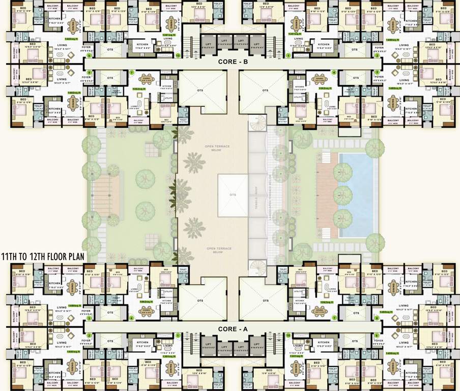 Images for Cluster Plan of Navin Whiteberry