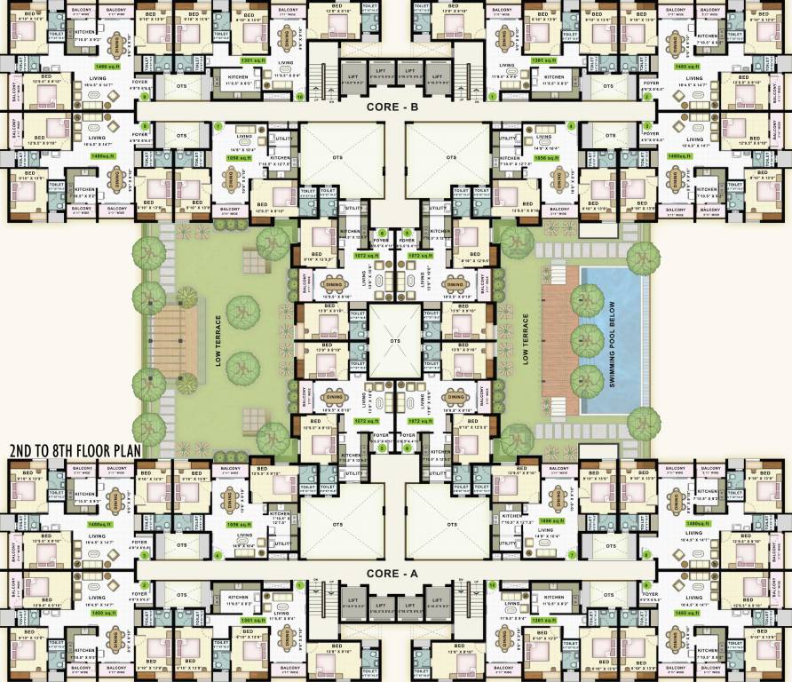 Images for Cluster Plan of Navin Whiteberry