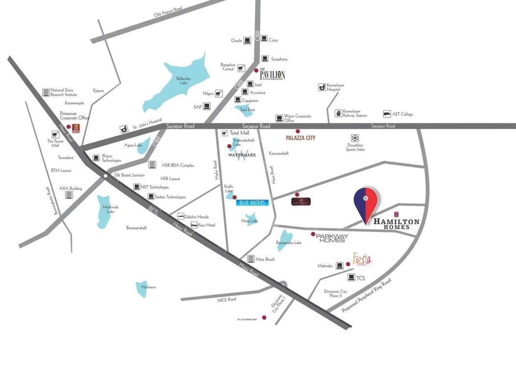 hamilton homes Images for Location Plan of SJR Hamilton Homes