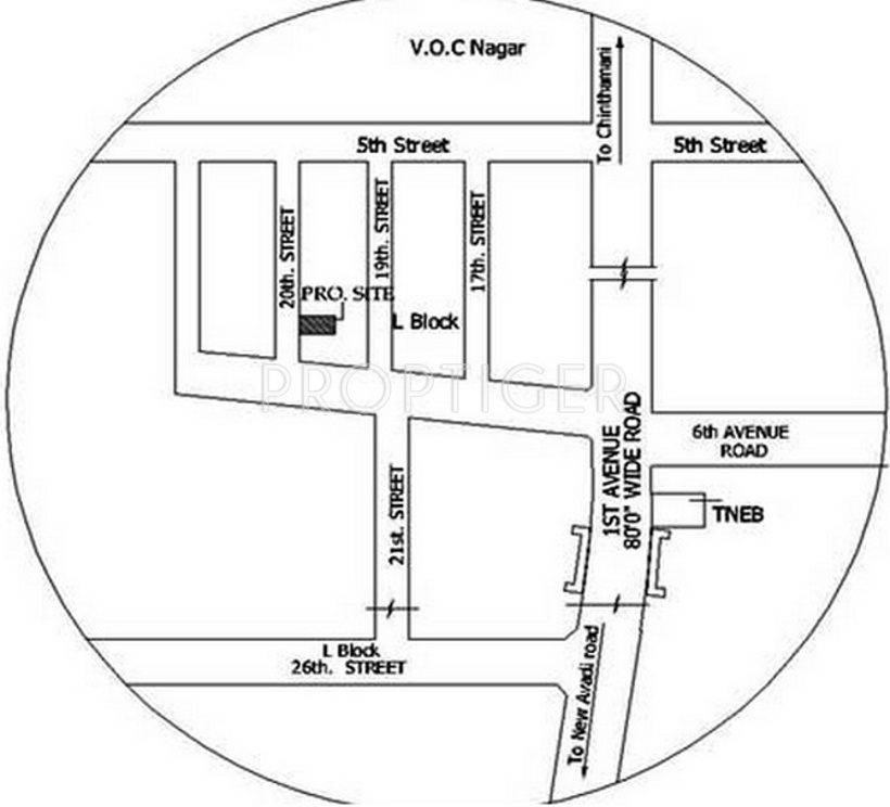 Images for Location Plan of Pushkar Montecarlo