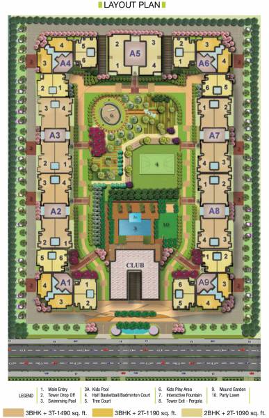 Images for Layout Plan of Radhey Casa Greens 1