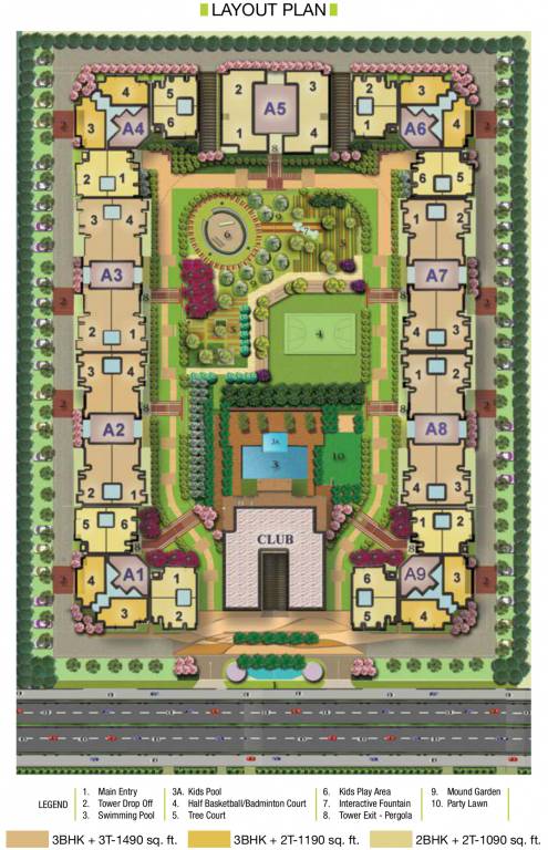 Images for Layout Plan of Radhey Casa Greens 1