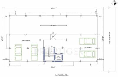 Images for Cluster Plan of Pushkar The Nest