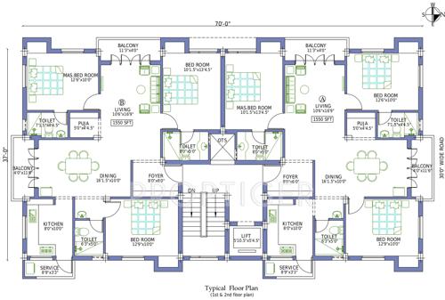 Images for Cluster Plan of Pushkar The Nest Images for Cluster Plan of Pushkar The Nest