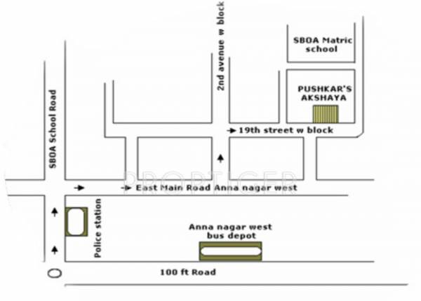 Images for Location Plan of Pushkar Akshaya