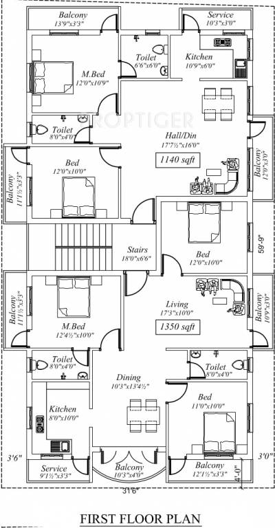 Images for Cluster Plan of Suprabhatham Padmavathi Nagar