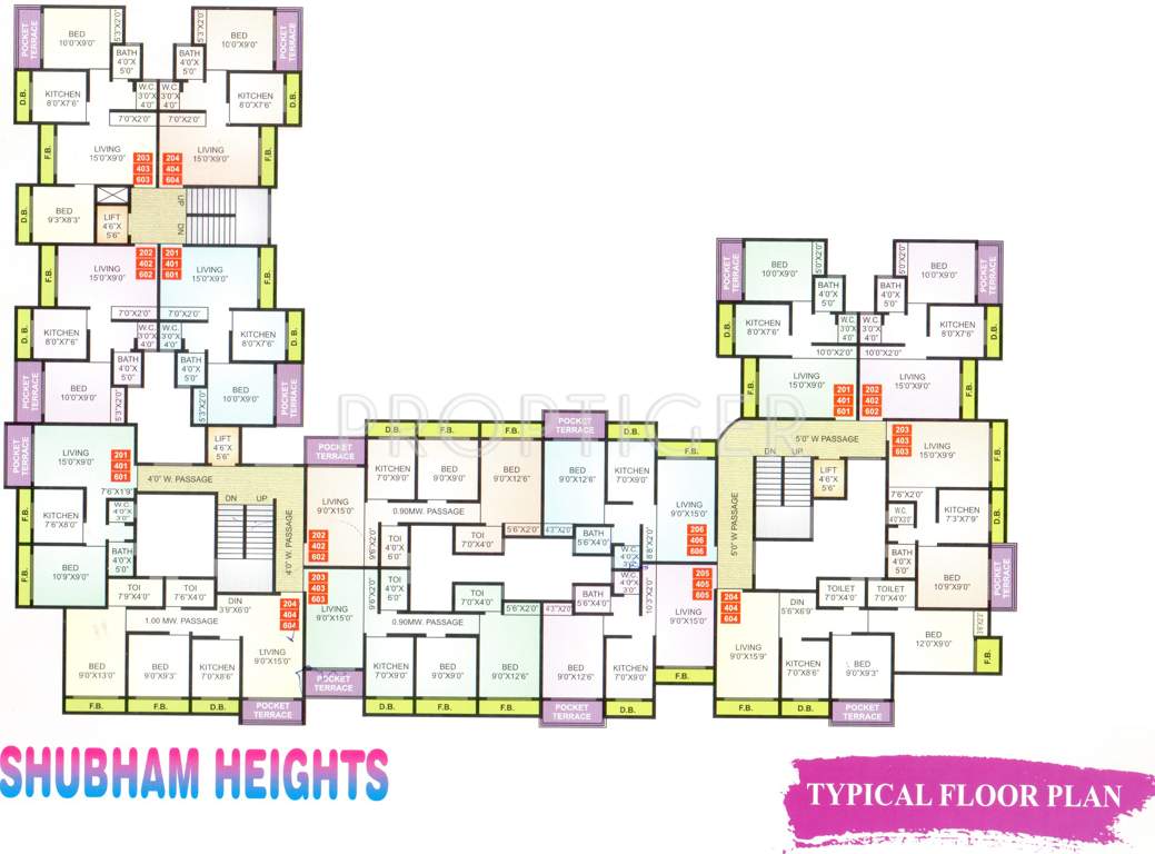 Images for Cluster Plan of Arham Shubham Heights