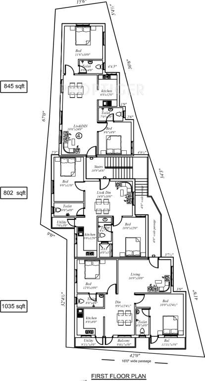 Images for Cluster Plan of Suprabhatham Vembuliamman Kovil Street