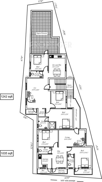 Images for Cluster Plan of Suprabhatham Vembuliamman Kovil Street