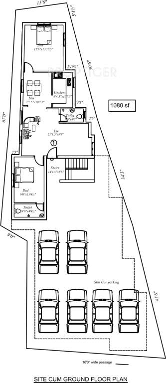 Images for Cluster Plan of Suprabhatham Vembuliamman Kovil Street