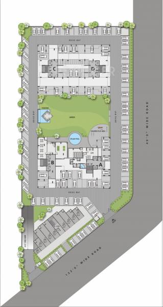  palm-meadows Cluster Plan for Ground Floor