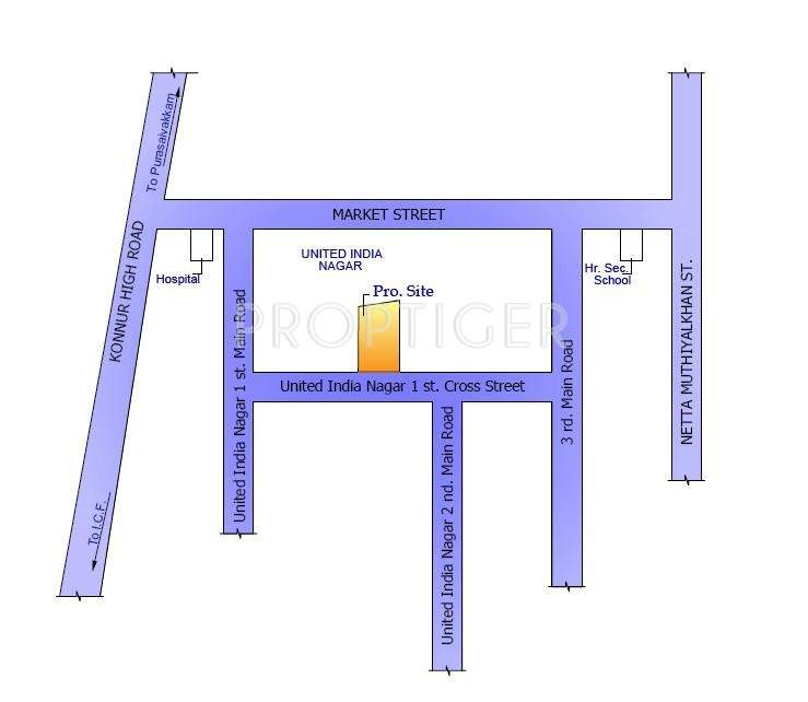 Images for Location Plan of Pushkar Sai Raj Gardens