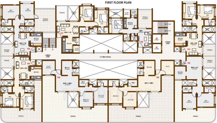 Images for Cluster Plan of Prakash Viva City