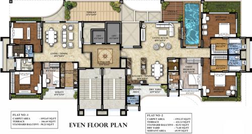 Images for Cluster Plan of Skywards Riviera Valentina