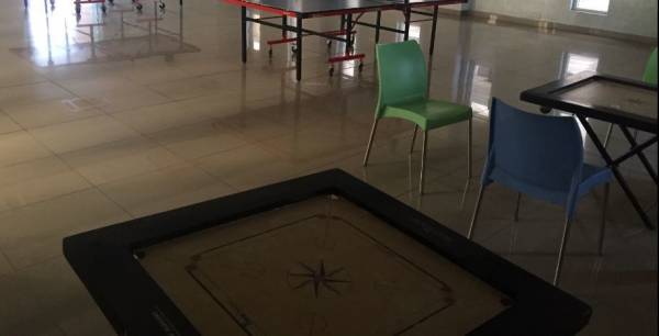 Carrom amenities of Aparna Cyber Commune