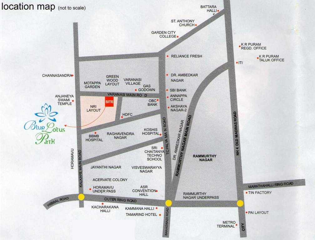  blue lotus park Images for Location Plan of Pala Blue Lotus Park